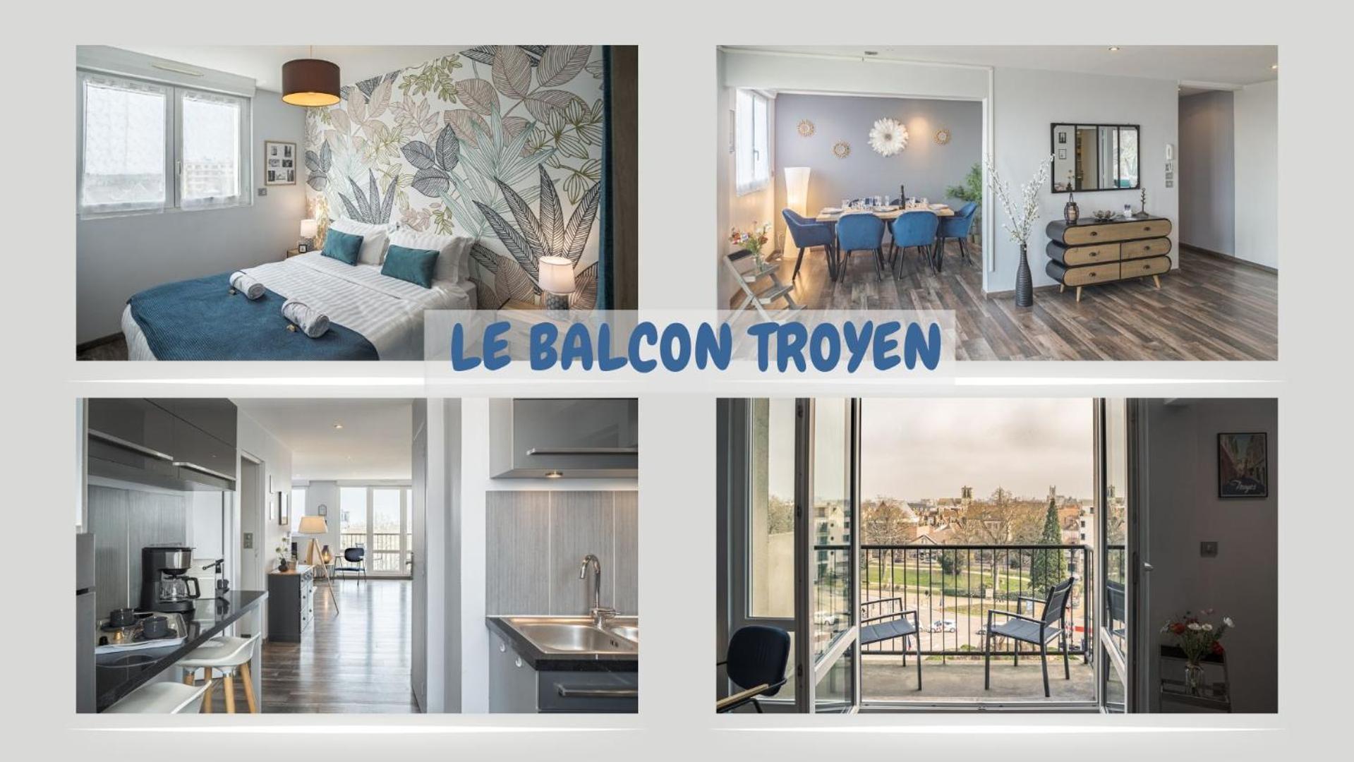 Апартаменты Le Balcon Troyen - Proche Hypercentre - 4 Pers. Труа Экстерьер фото
